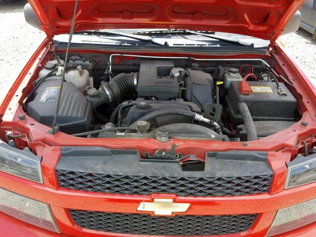 1GCCS136X48154994 - 2004 CHEVROLET COLORADO RED photo 7