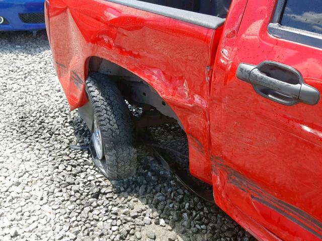 1GCCS136X48154994 - 2004 CHEVROLET COLORADO RED photo 9