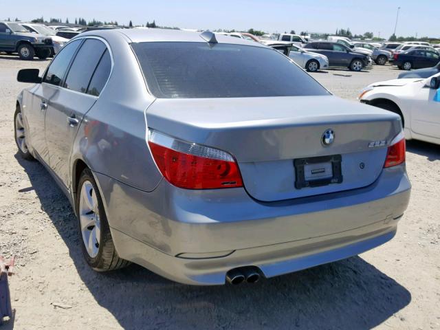 WBANE53536CK80092 - 2006 BMW 525 I SILVER photo 3