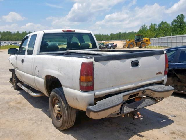 1GTHC29UX6E212914 - 2006 GMC SIERRA C25 WHITE photo 3