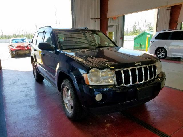 1J4HR58N85C546633 - 2005 JEEP GRAND CHER BLUE photo 1