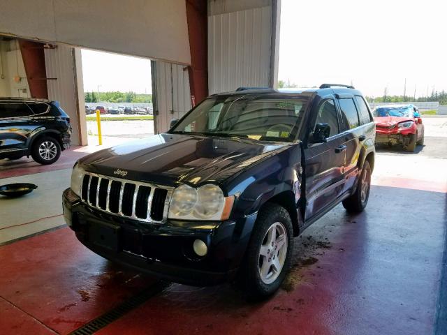 1J4HR58N85C546633 - 2005 JEEP GRAND CHER BLUE photo 2