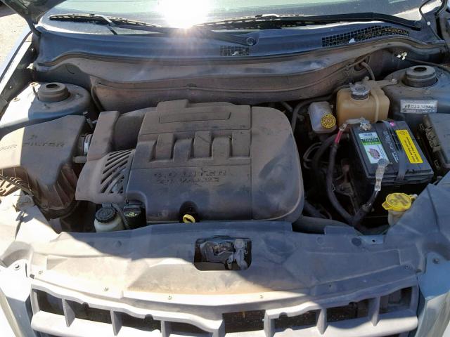 2A8GF48X07R265483 - 2007 CHRYSLER PACIFICA GREEN photo 7