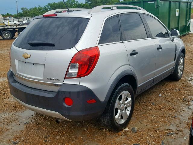3GNAL2EK1DS636014 - 2013 CHEVROLET CAPTIVA LS ვერცხლისფერი ფოტო 4