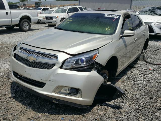 1G11H5SA4DF159955 - 2013 CHEVROLET MALIBU LTZ თაფლისფერი ფოტო 2