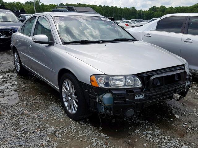 YV1RS547X72639484 - 2007 VOLVO S60 T5 SILVER photo 1