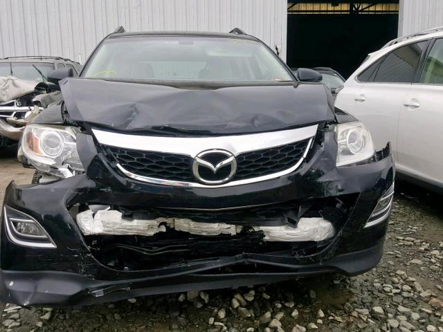 JM3TB3DV8B0332602 - 2011 MAZDA CX-9 BLACK photo 9