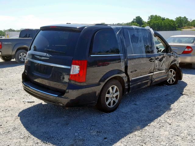 2C4RC1BG5DR577083 - 2013 CHRYSLER TOWN & COU BLACK photo 4