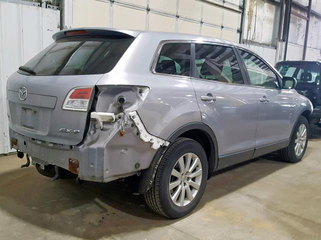 JM3TB28A180121588 - 2008 MAZDA CX-9 GRAY photo 4