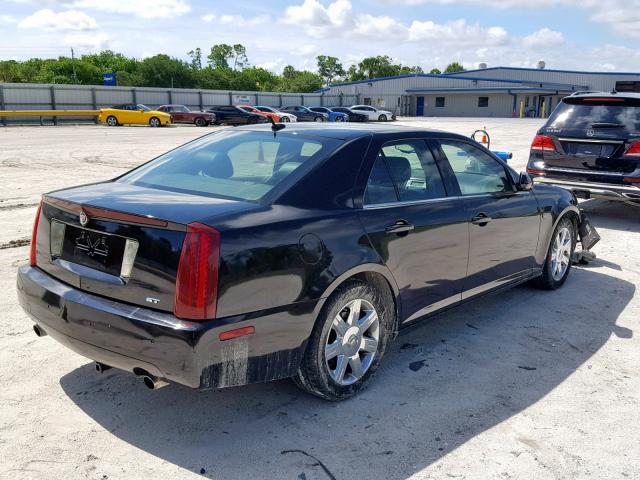 1G6DW677850163124 - 2005 CADILLAC STS BLACK photo 4