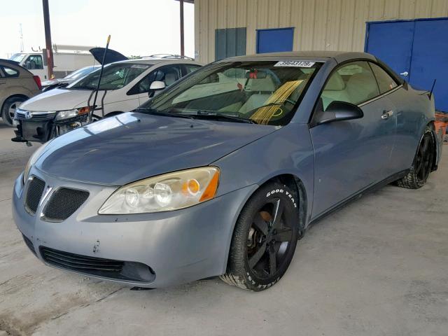 1G2ZH36N674256316 - 2007 PONTIAC G6 GT TEAL photo 2