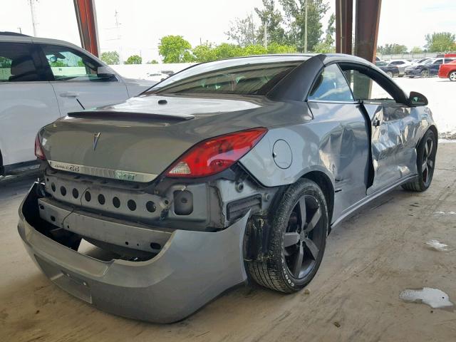 1G2ZH36N674256316 - 2007 PONTIAC G6 GT TEAL photo 4