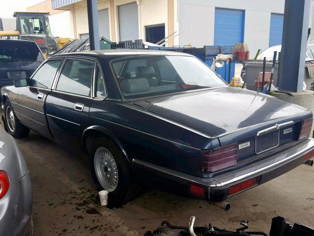 SAJHY1749LC604211 - 1990 JAGUAR XJ6 SOVERE BLUE photo 3