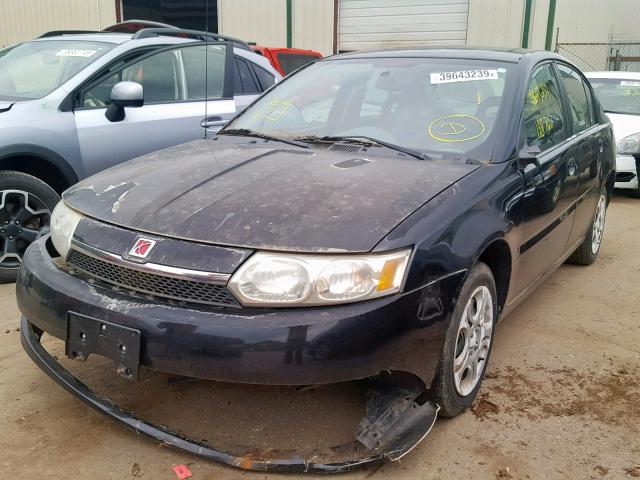 1G8AJ52F74Z209554 - 2004 SATURN ION LEVEL BLACK photo 2