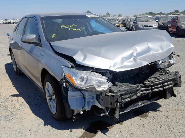 4T1BD1FK2GU178048 - 2016 TOYOTA CAMRY HYBR SILVER photo 1