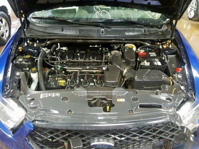 1FAHP2M83DG110425 - 2013 FORD TAURUS POL BLUE photo 7