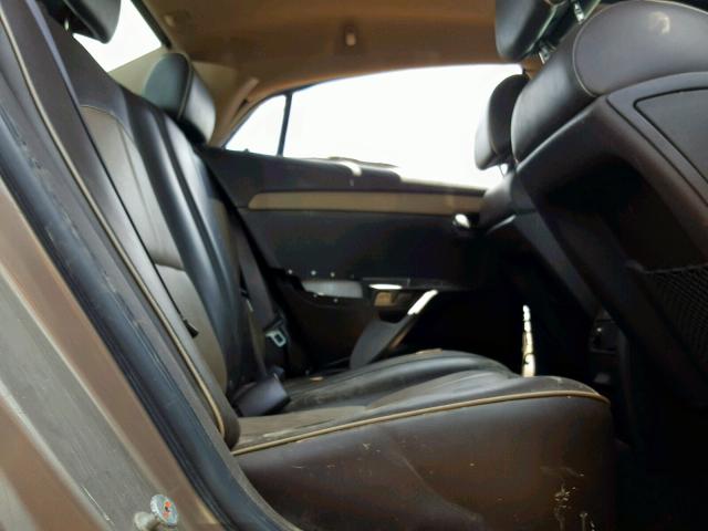 1G1ZK57788F242375 - 2008 CHEVROLET MALIBU LTZ ოქროსფერი ფოტო 6