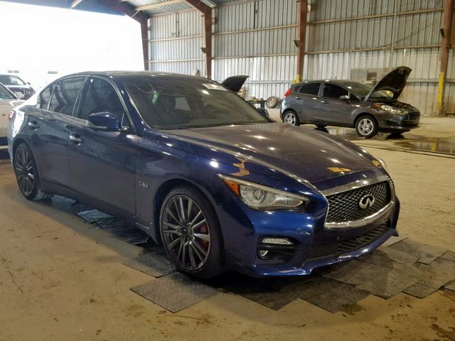 JN1FV7AP3HM850616 - 2017 INFINITI Q50 RED SP BLUE photo 1