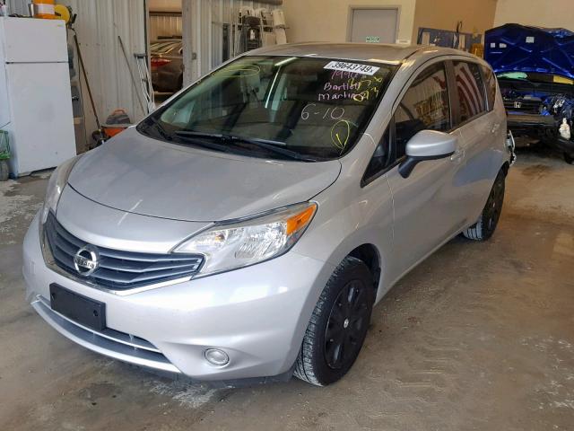 3N1CE2CP3GL356073 - 2016 NISSAN VERSA NOTE SILVER photo 2