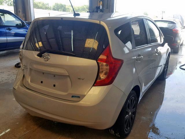 3N1CE2CP3GL356073 - 2016 NISSAN VERSA NOTE SILVER photo 4