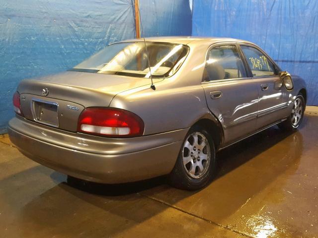 1YVGF22CXX5823915 - 1999 MAZDA 626 ES BEIGE photo 4