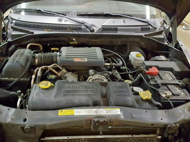 1D4HS48N13F542653 - 2003 DODGE DURANGO SL GRAY photo 7