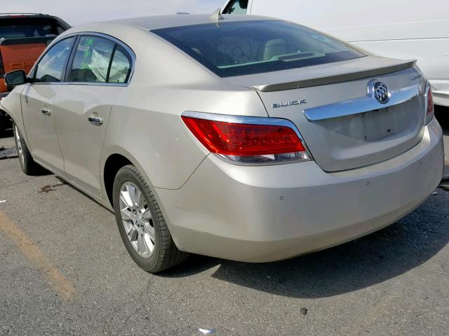 1G4GC5ERXDF183092 - 2013 BUICK LACROSSE GOLD photo 3