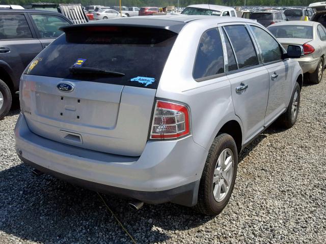 2FMDK3GC5ABB31434 - 2010 FORD EDGE SE SILVER photo 4