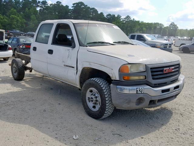 1GDHC23U27F197888 - 2007 GMC SIERRA C25 WHITE photo 1