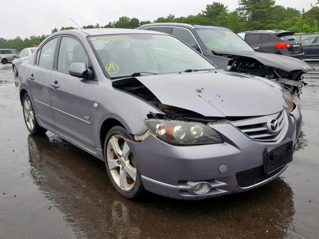 JM1BK324X61456093 - 2006 MAZDA 3 S GRAY photo 1