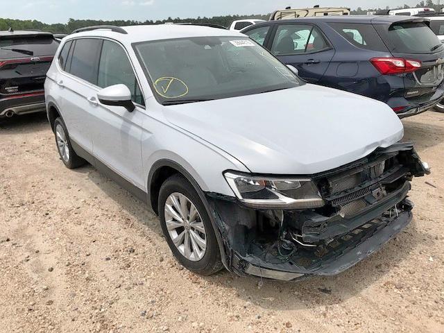 3VV3B7AX0JM031261 - 2018 VOLKSWAGEN TIGUAN SE WHITE photo 1