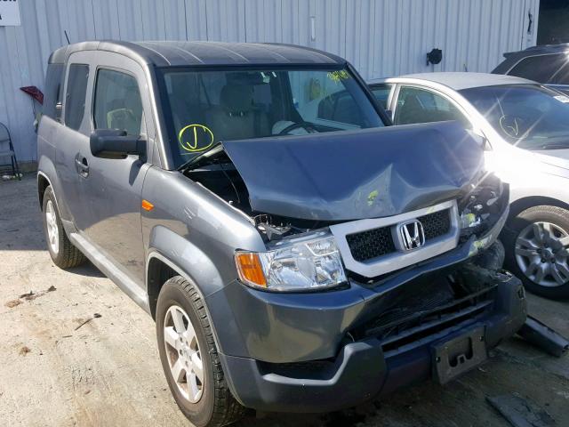 5J6YH28749L003174 - 2009 HONDA ELEMENT EX GRAY photo 1