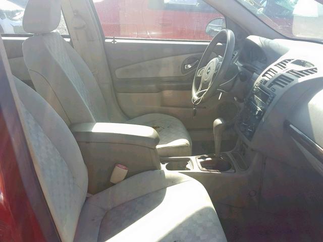 1G1ZT62845F157645 - 2005 CHEVROLET MALIBU MAX 红色 照片 5