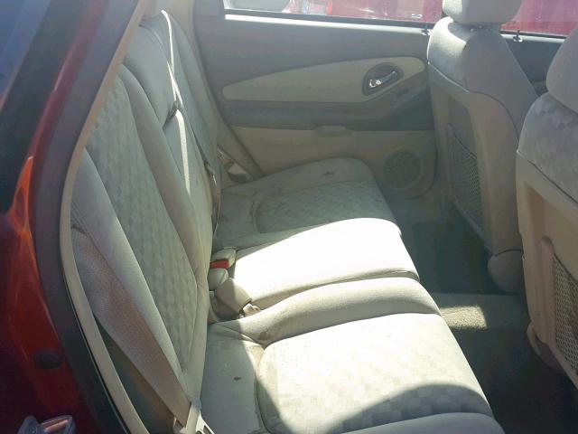 1G1ZT62845F157645 - 2005 CHEVROLET MALIBU MAX 红色 照片 6