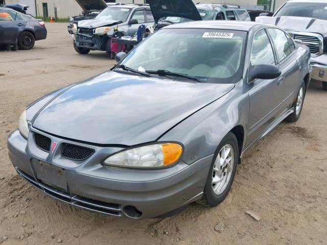 1G2NF52E74M697583 - 2004 PONTIAC GRAND AM S GRAY photo 2