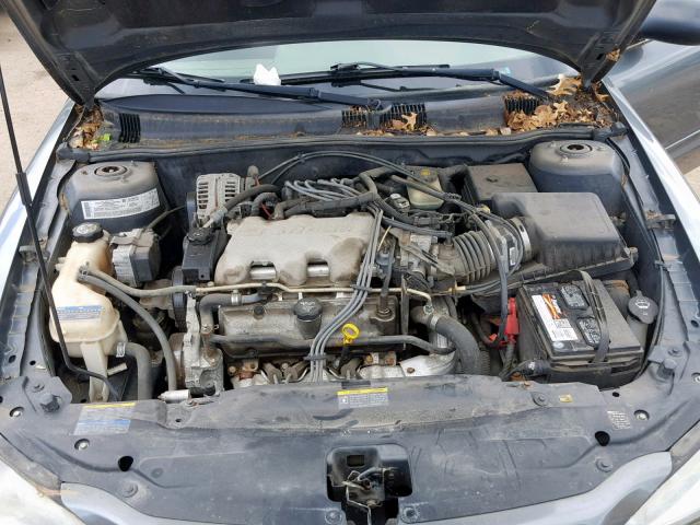 1G2NF52E74M697583 - 2004 PONTIAC GRAND AM S GRAY photo 7