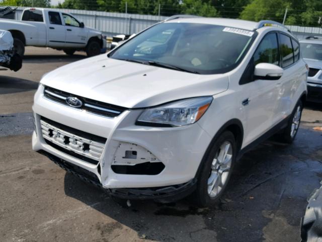 1FMCU9J92FUC67236 - 2015 FORD ESCAPE TIT WHITE photo 2