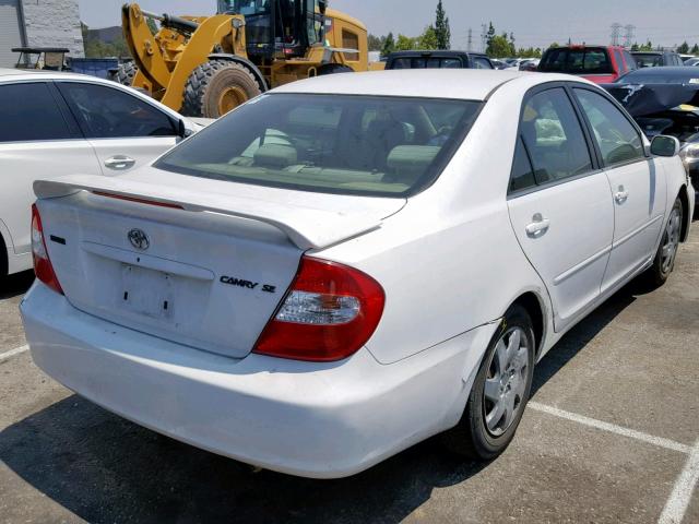 JTDBE32K120074671 - 2002 TOYOTA CAMRY LE SILVER photo 4