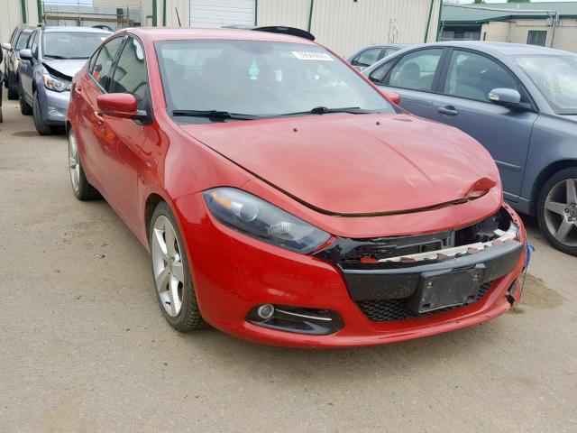 1C3CDFCB0DD326224 - 2013 DODGE DART LIMIT RED photo 1