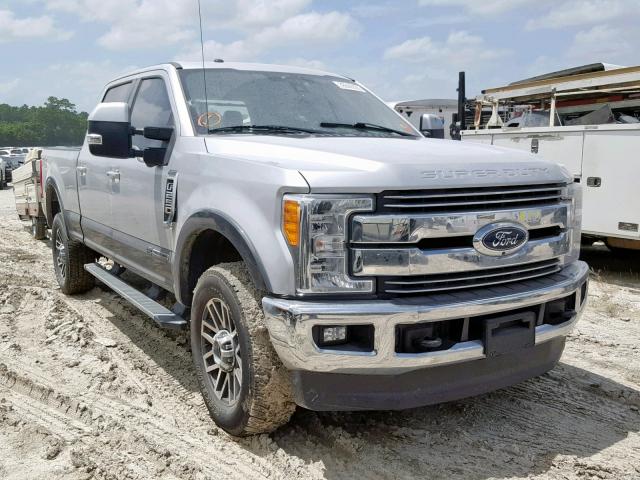 1FT7W2BT2HED41222 - 2017 FORD F250 SUPER SILVER photo 1