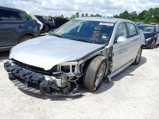 2G1WC5E36E1152435 - 2014 CHEVROLET IMPALA LIM SILVER photo 2