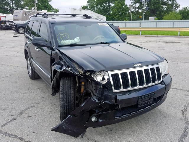 1J4RR5GT4AC118332 - 2010 JEEP GRAND CHER BLACK photo 1