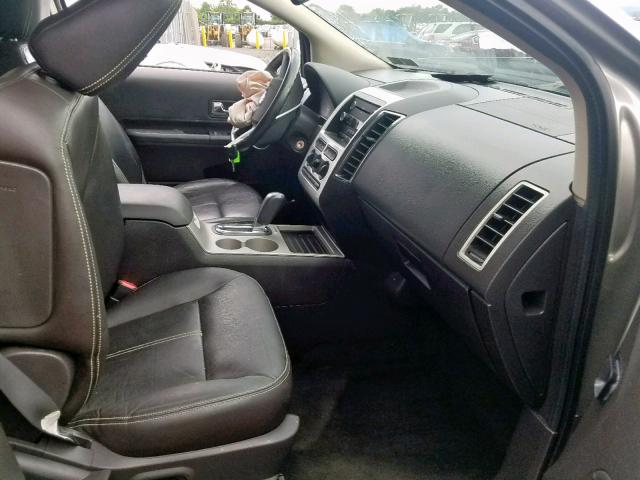 2FMDK48C88BA54380 - 2008 FORD EDGE SEL GRAY photo 5