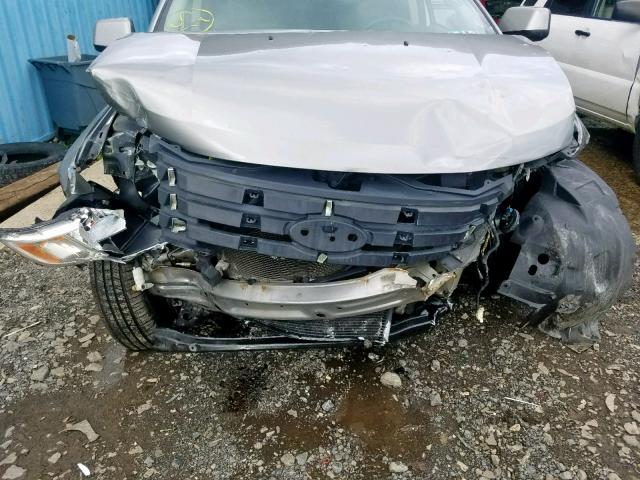 2FMDK48C88BA54380 - 2008 FORD EDGE SEL GRAY photo 9