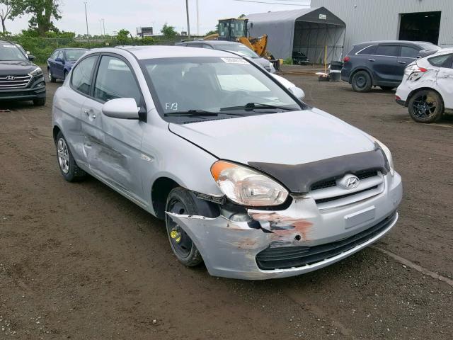 KMHCN35C59U105511 - 2009 HYUNDAI ACCENT SE SILVER photo 1