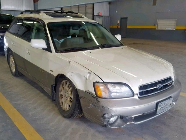 4S3BH896317656368 - 2001 SUBARU LEGACY OUT WHITE photo 1