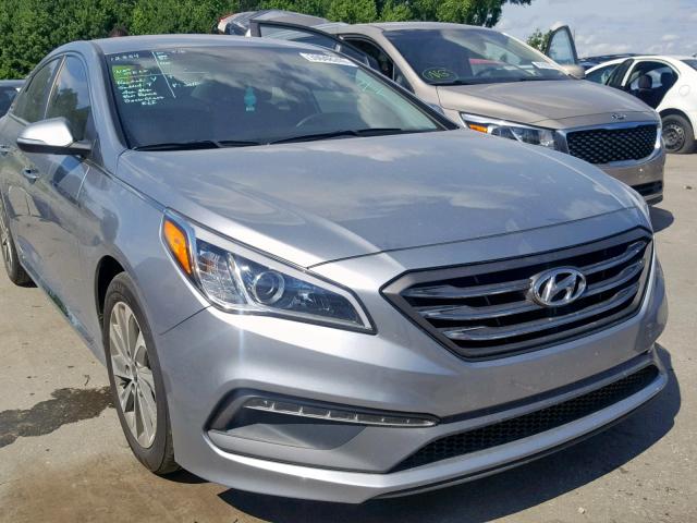 5NPE34AF7FH061915 - 2015 HYUNDAI SONATA SPO GRAY photo 1