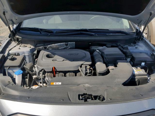 5NPE34AF7FH061915 - 2015 HYUNDAI SONATA SPO GRAY photo 7