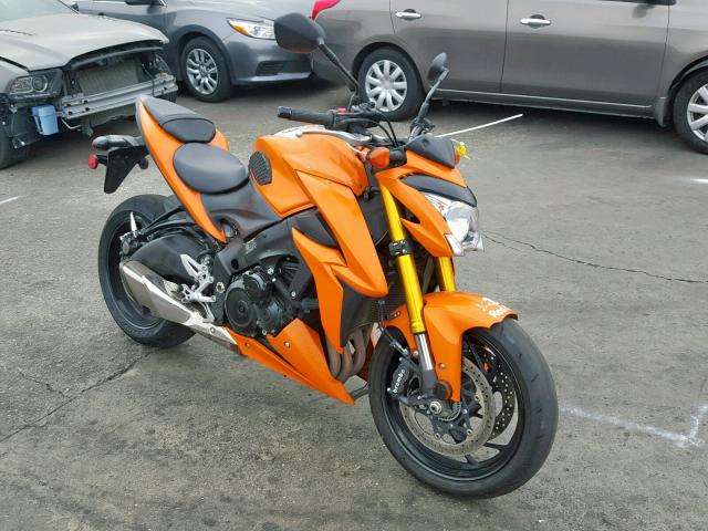 JS1GT79A8G2100740 - 2016 SUZUKI GSX-S1000 ORANGE photo 1