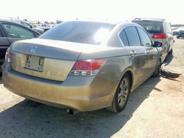 JHMCP26438C033159 - 2008 HONDA ACCORD LXP GOLD photo 4